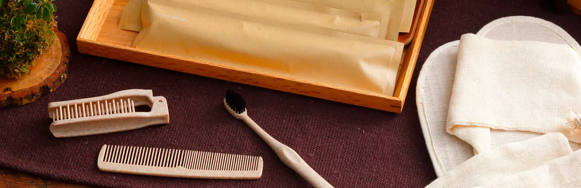 ホテルアメニティー・消耗品の製造販売 ビジュアル